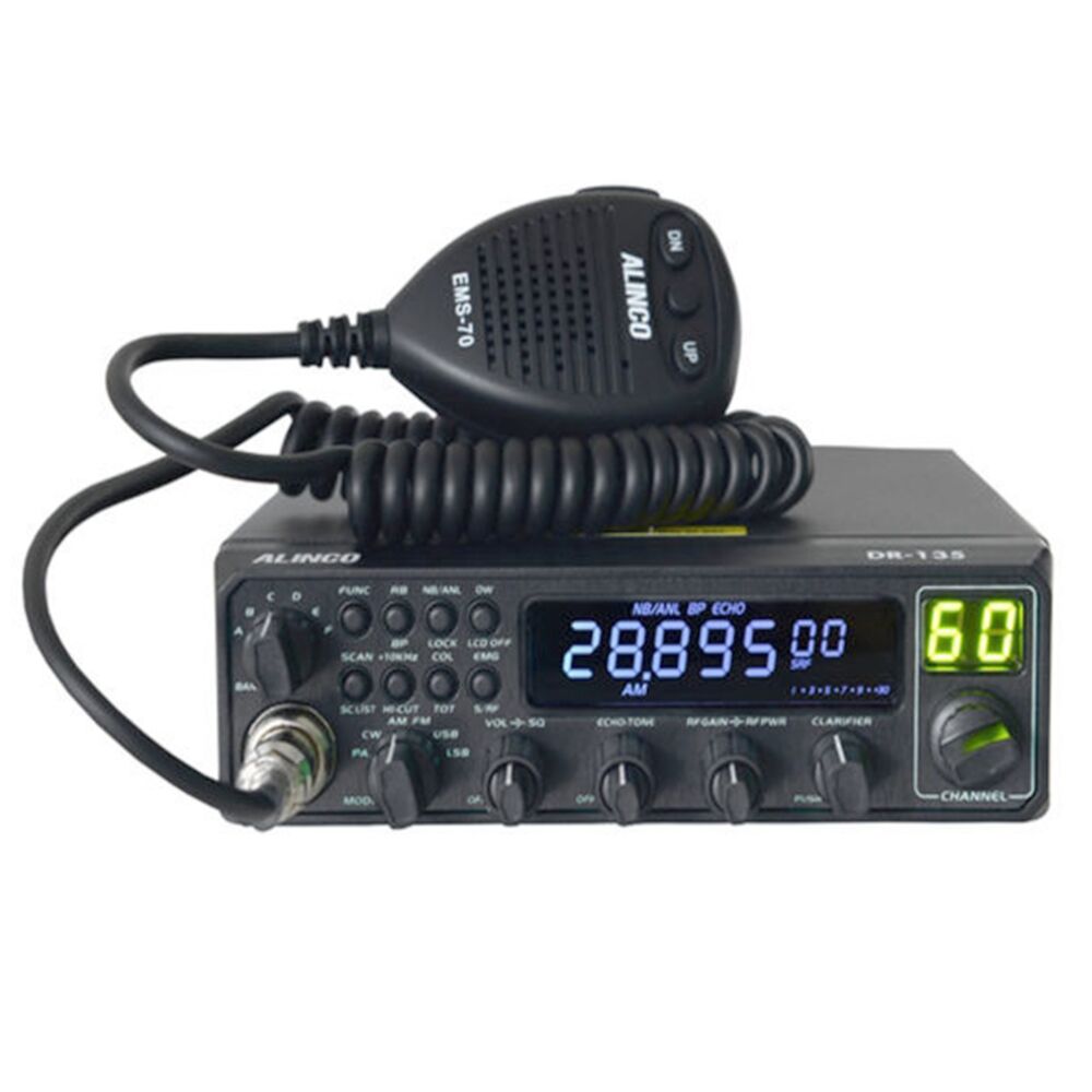 Emisora de radioaficionado ALINCO DX-10, AM, FM, SSB 10M CW TRX 28