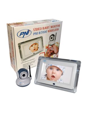 Video Baby Monitor PNI B7000 Pantalla inalámbrica de 7 pulgadas