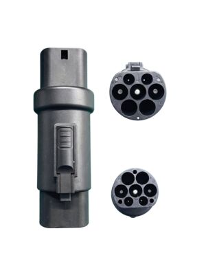 Adaptador PNI 1F Tipo 2 a GBT para estación de carga de coches eléctricos, monofásico