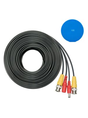Cable de video y fuente de alimentación PNI CCTV 40M
