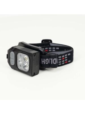 Aluminio PNI Aventura F76S 1100lm 1100lm led linterna frontal de aluminio con batería