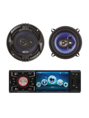 Paquete MP5 reproductor de automóvil PNI Clementine 9545 + Altavoces coaxiales para automóvil PNI HiFi500, 100W, 12.7 cm