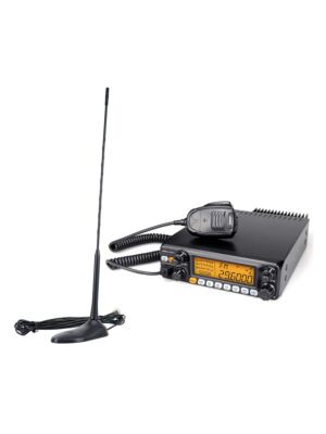 Paquete de emisora de radioaficionados PNI Jopix AT-5555N II, AM, FM, SSB y antena PNI Extra 45