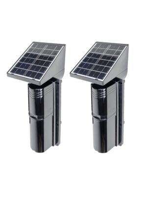 Barrera perimetral IR PNI BP105S con energía solar, conexión WiFi, aplicación Tuya