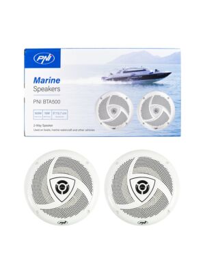 Altavoces coaxiales para barcos PNI BTA500, 100W, 12,7 cm, juego de 2