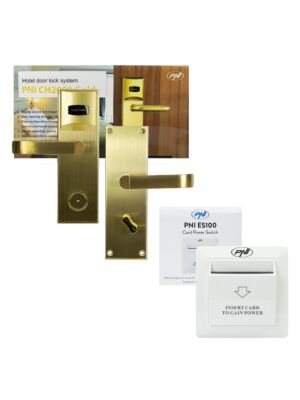 Paquete de control de acceso Yala PNI CH2000L Gold Hotel y conmutador de tarjeta PNI ES100