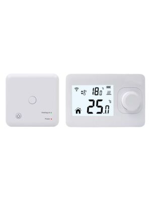 Termostato inalámbrico PNI CT61S para sistemas de calefacción, pantalla iluminada, programas diarios