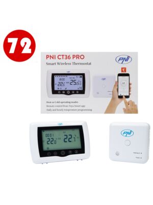 Bax con 72 termostatos inteligentes PNI