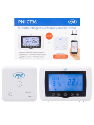 Termostato inteligente PNI CT36 inalámbrico