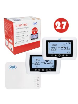 Bax con 27 termostatos inteligentes PNI CT410