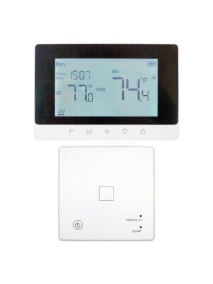 Termostato inteligente inalámbrico PNI CT50S PRO, con WiFi, para sistemas de calefacción, histéresis mínima 0,1 °C, control mediante Tuya