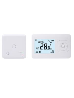 Termostato inalámbrico PNI CT62S para sistemas de calefacción, pantalla iluminada, programas diarios