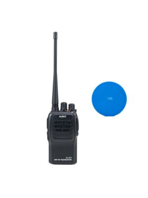 Kit de estación de radio portátil UHF PNI Alinco DJ-A-41-E, 128 canales, 400-470 MHz, 1500 mAh, codificador, TOT, VOX, CTCSS-DCS + regalo
