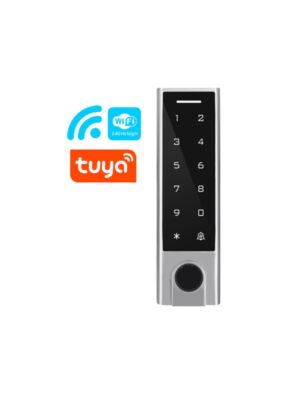 Teclado de control de acceso PNI DK300S con wifi, táctil, exterior o interior, IP66, aplicación Tuya.