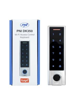 Teclado de control de acceso PNI DK300S con wifi, táctil, exterior o interior, IP66, aplicación Tuya.