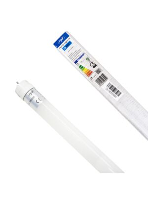 Tubo LED PNI D-Light T8 18W de vidrio, longitud 120cm, 1530lm