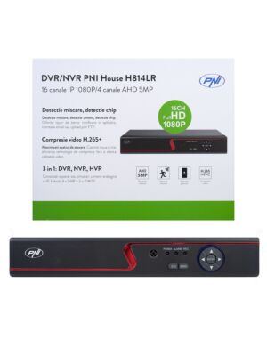 DVR / NVR PNI House H814LR - IP de 16 canales