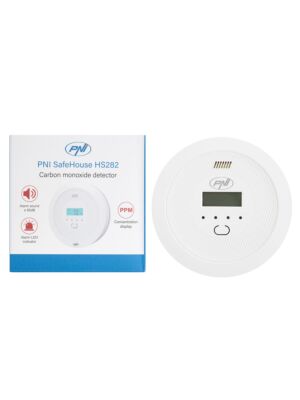 Sensor de monóxido de carbono (CO) PNI SafeHouse HS282 alarma sonora