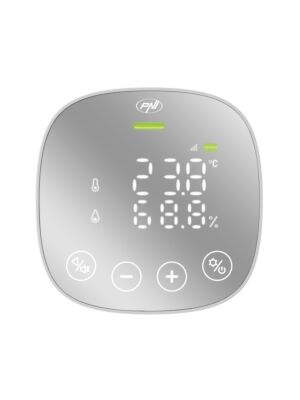 Sensor de calidad del aire y dióxido de carbono (CO2) PNI SafeHouse HS291 compatible con la aplicación Tuya