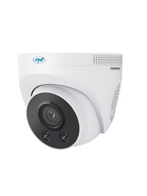 Cámara de videovigilancia PNI IP505J POE, 5MP, domo, 2,8mm, para exterior, blanca