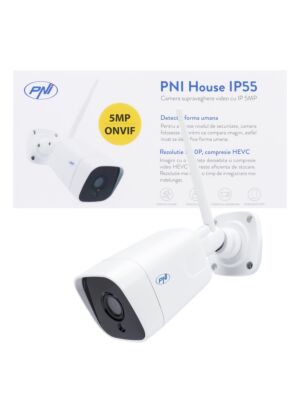 Cámara de videovigilancia PNI House IP55 5MP