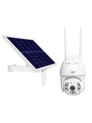 Cámara de vigilancia con panel solar, PNI