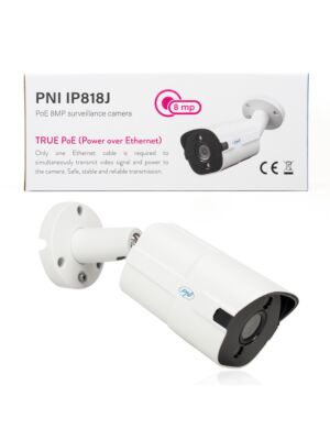 Cámara de videovigilancia PNI IP818J, POE