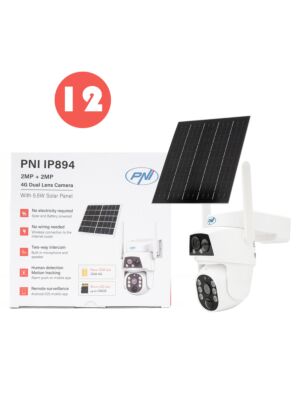 Caja con 12 cámaras de videovigilancia