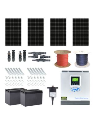 Kit fotovoltaico de 4 paneles 370W