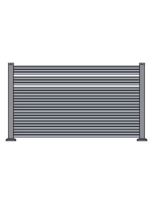 Lámina de aluminio PNI MAB1200 longitud 2 m y altura 1,2 m