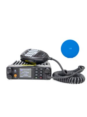 Kit de estación de radio VHF/UHF PNI Alinco DR-MD-520E banda dual 144-146MHz/430-440MHz, con función GPS, 4000 canales, analógicos y