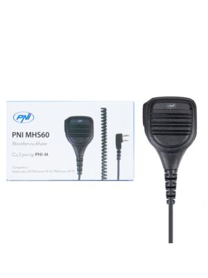Micrófono con altavoz PNI MHS60 de 2 pines tipo PNI-M