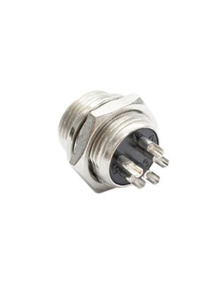Conector de micrófono PNI macho de 5 pines, montaje en PCB