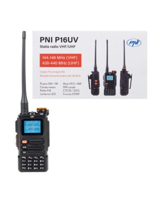 Estación de radio portátil VHF/UHF