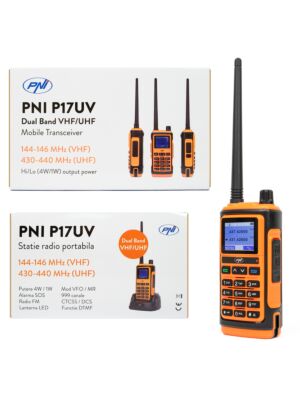 Estación de radio portátil VHF/UHF PNI P17UV