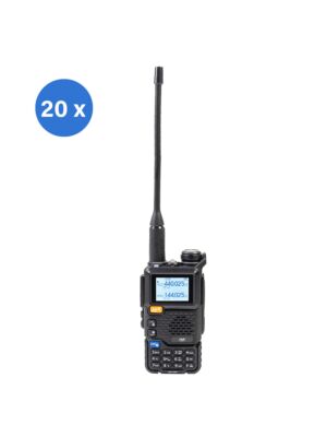 Caja con 20 radios portátiles VHF/UHF PNI P18UV