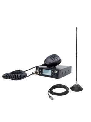 Paquete de estación de radio USB CB PNI Escort HP 9700 y antena CB PNI Extra 40 con base magnética