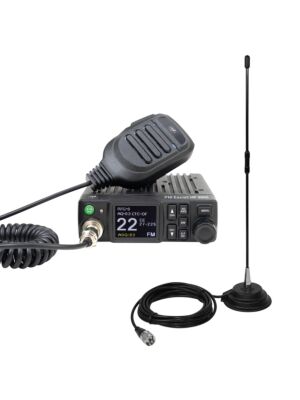 PNI Escort HP 8900 ASQ y Antena CB PNI Extra 40