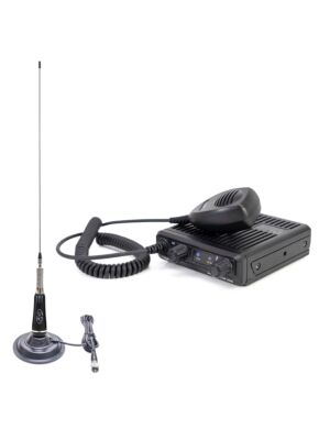 Emisora de radio para coche de un solo canal y antena CB