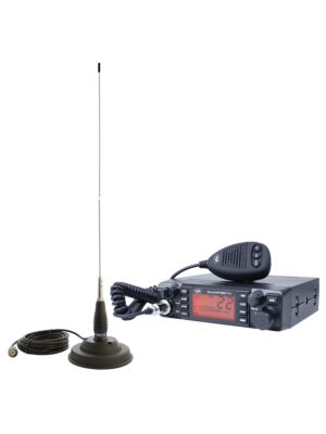 CB PNI ESCORT ESCORT Kit de estación de radio HP 9001 PRO ASQ + Antena CB PNI ML145 con imán 145 / PL