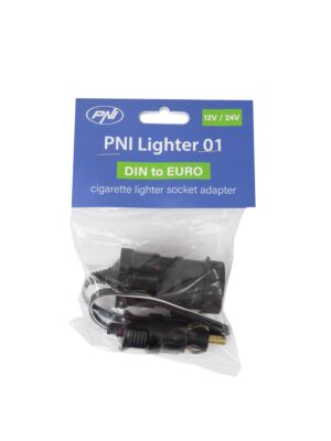 Adaptador DIN a toma de mechero EURO PNI Lighter 01 con cable alargador