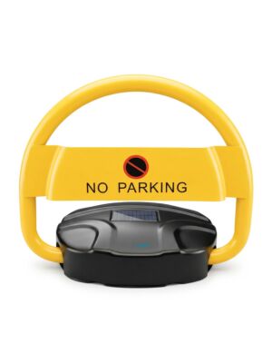 Cerradura automática de aparcamiento PNI PL20 con carga solar, mando a distancia, llaves y batería
