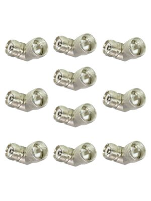 Juego de 10 piezas enchufe de 90 grados PNI PL macho - PL hembra