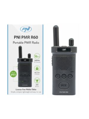 Estación de radio portátil PNI PMR R60 446MHz