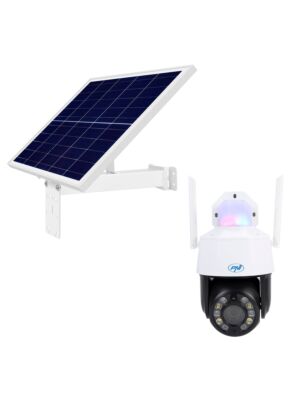 Paquete de cámaras inalámbricas de videovigilancia IP575 de la Casa PNI y paneles solares fotovoltaicos PNI PSF6020A