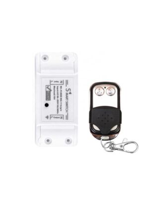 Relé inteligente WiFi remoto PNI SafeHome PT09, 10 A, control por internet, aplicación móvil Tuya Smart, integración en 