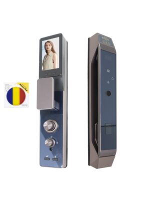 Yala Smart PNI SafeHome PTY8825, Código, Tarjeta, Reconocimiento Facial, Marca de Huellas Dactilares y Sticky Pad