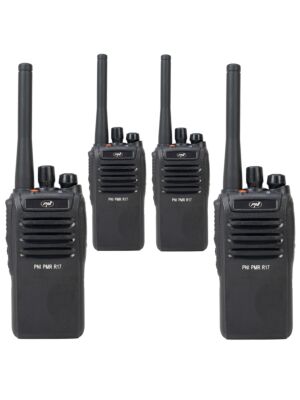 Kit de 4 emisoras de radio portátiles PNI PMR