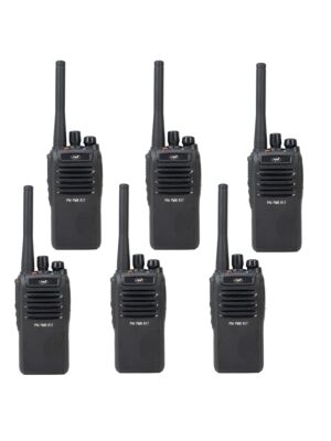 Pack de 6 emisoras de radio portátiles PNI PMR