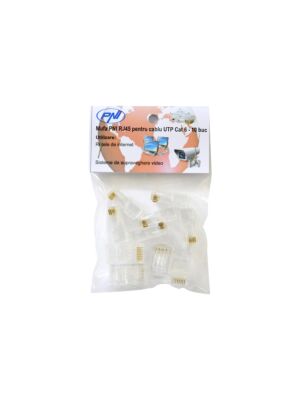 Enchufe PNI RJ45 para UTP Cat Cat 6 set 10 piezas